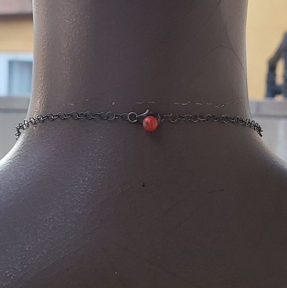 Coral Beaded Necklace - Picture 3 of 3